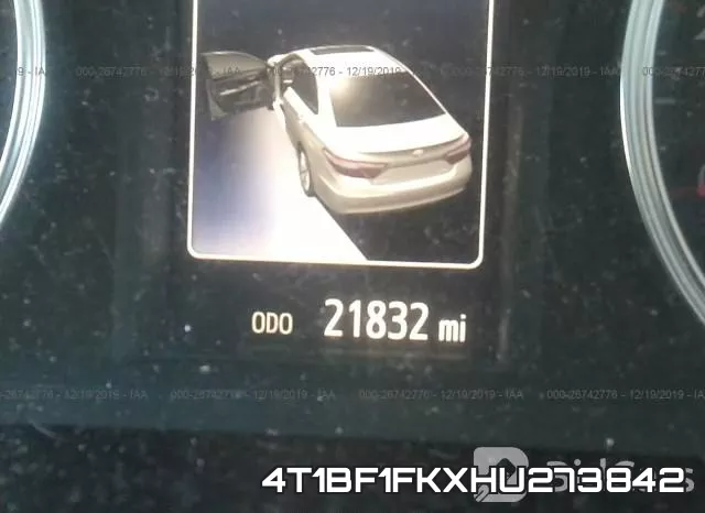 4T1BF1FKXHU273842 фото 8