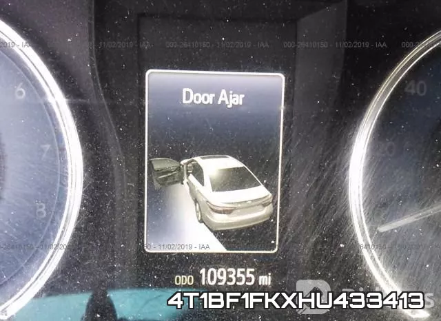 4T1BF1FKXHU433413 фото 8