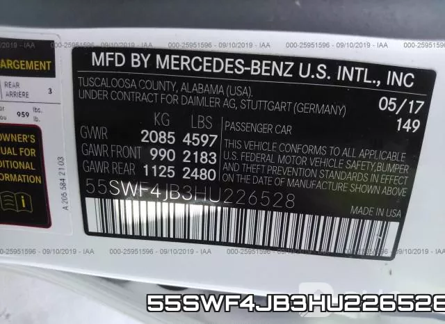 55SWF4JB3HU226528 фото 10