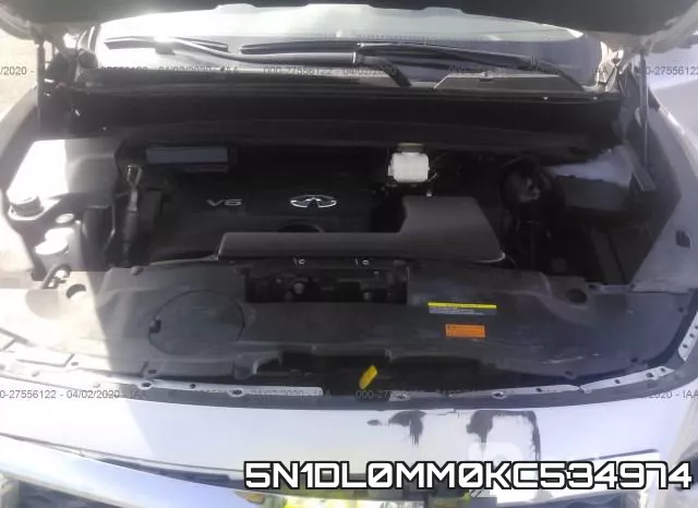 5N1DL0MM0KC534974 фото 2