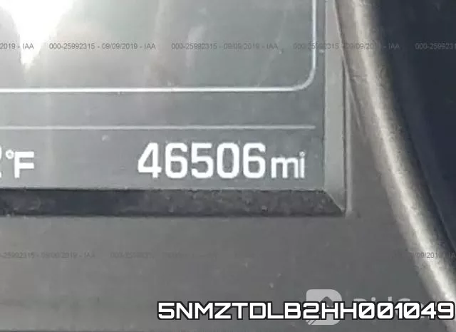 5NMZTDLB2HH001049 фото 8