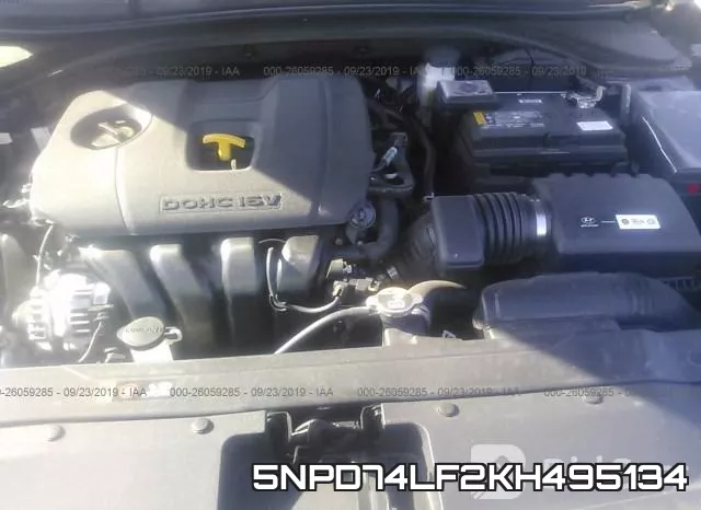 5NPD74LF2KH495134 фото 2
