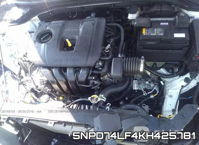 5NPD74LF4KH425781 фото 2