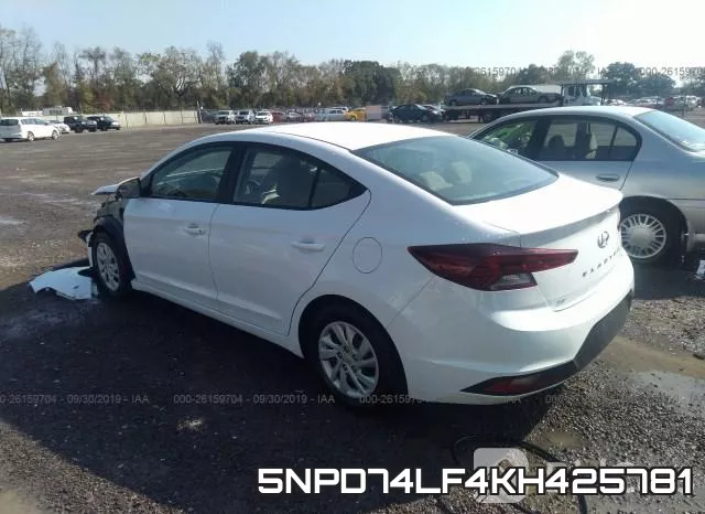 5NPD74LF4KH425781 фото 4