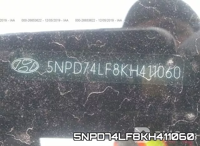 5NPD74LF8KH411060 фото 10