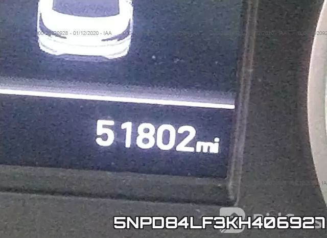 5NPD84LF3KH406927 фото 8