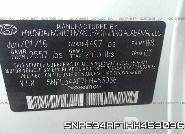 5NPE34AF7HH453036 фото 9
