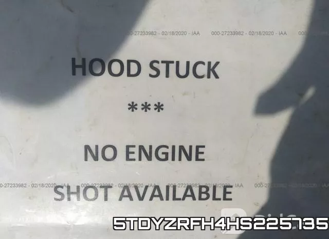 5TDYZRFH4HS225735 фото 2