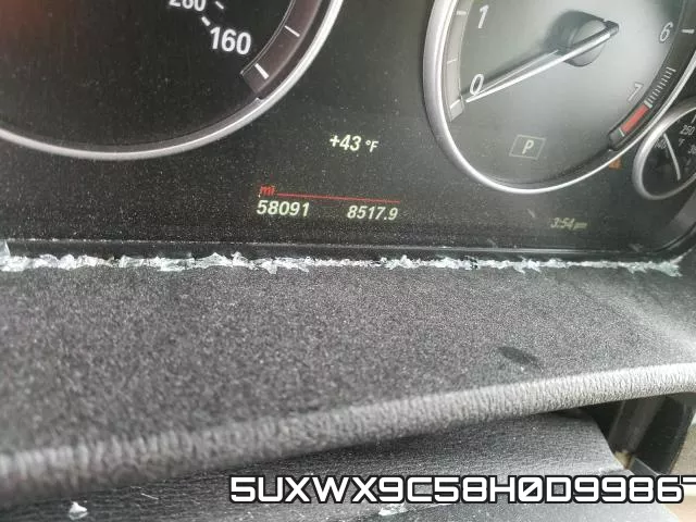 5UXWX9C58H0D99867 фото 9