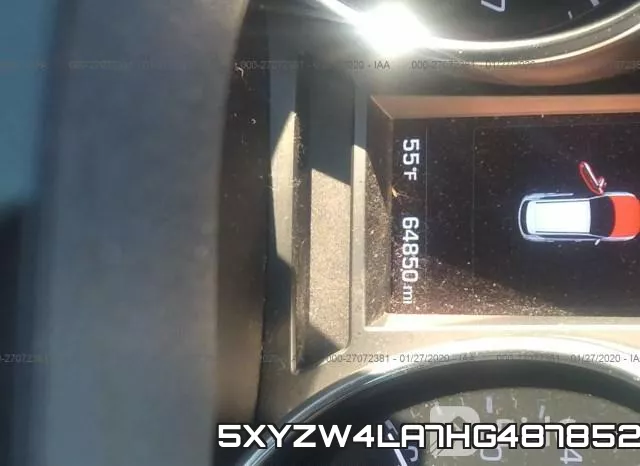 5XYZW4LA7HG487852 фото 8