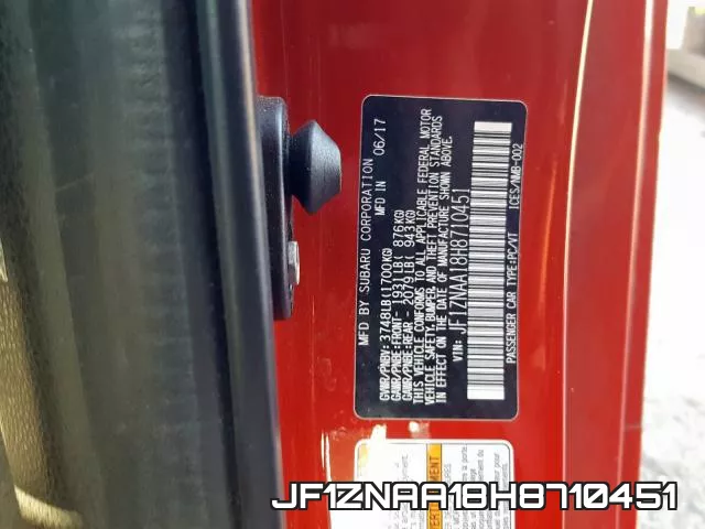 JF1ZNAA18H8710451 фото 2