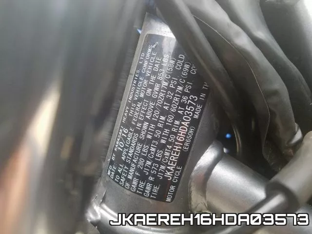 JKAEREH16HDA03573 фото 2