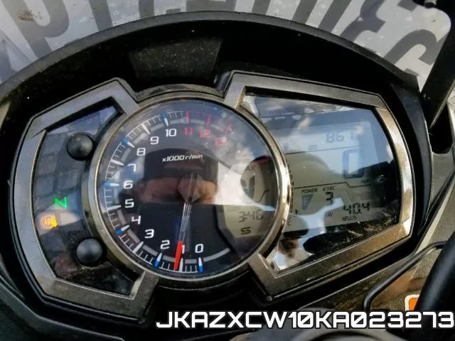 JKAZXCW10KA023273 фото 9