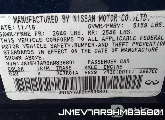 JN1EV7AR9HM836801 фото 10