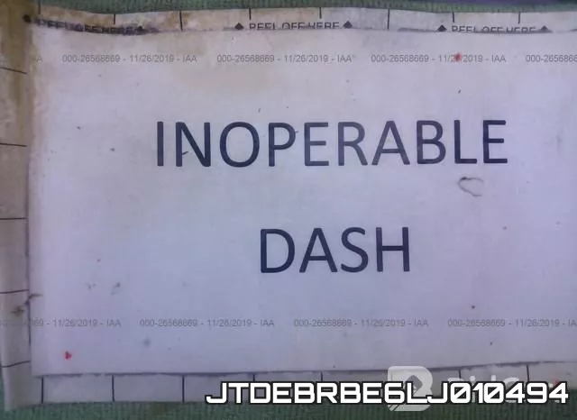 JTDEBRBE6LJ010494 фото 8