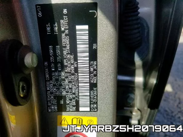 JTJYARBZ5H2079064 фото 2