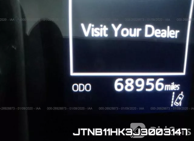 JTNB11HK3J3003147 фото 8
