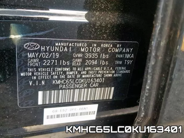KMHC65LC0KU163401 фото 2