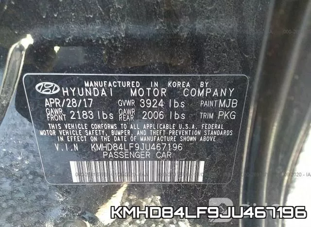 KMHD84LF9JU467196 фото 10