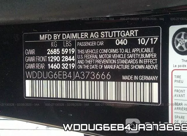 WDDUG6EB4JA373666 фото 10