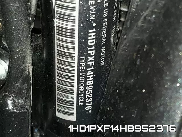 1HD1PXF14HB952376 фото 2