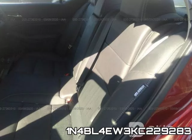1N4BL4EW3KC229283 фото 9