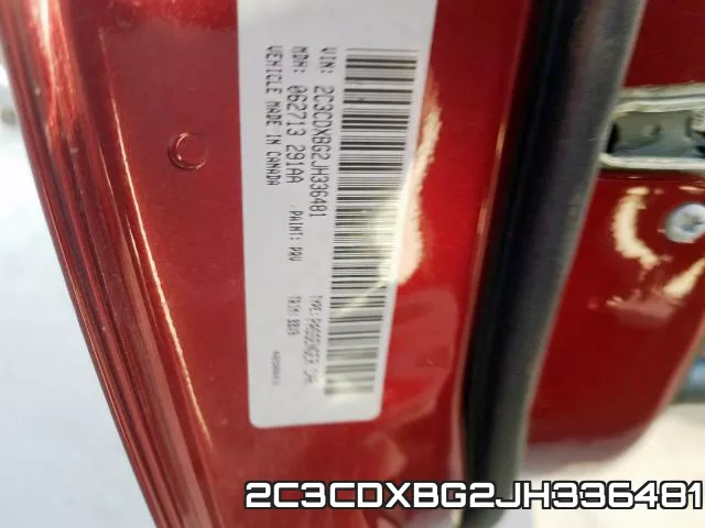 2C3CDXBG2JH336481 фото 2