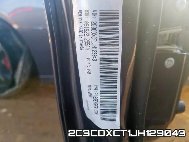 2C3CDXCT1JH129043 фото 2