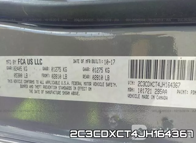 2C3CDXCT4JH164367 фото 10