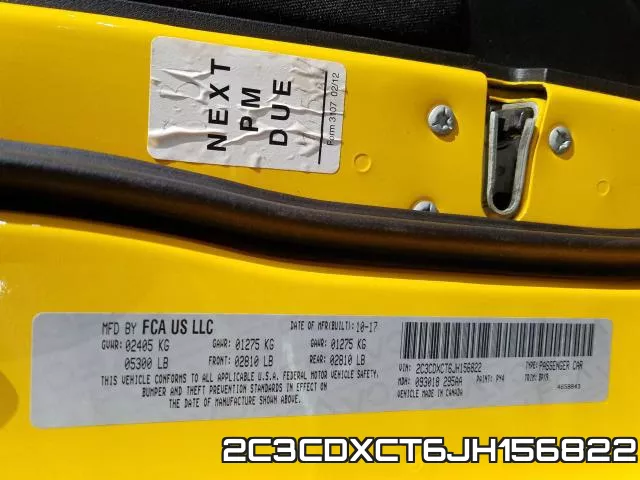 2C3CDXCT6JH156822 фото 2