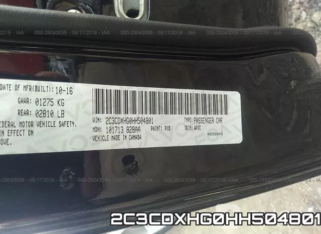 2C3CDXHG0HH504801 фото 10