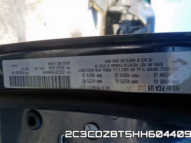 2C3CDZBT5HH604409 фото 2
