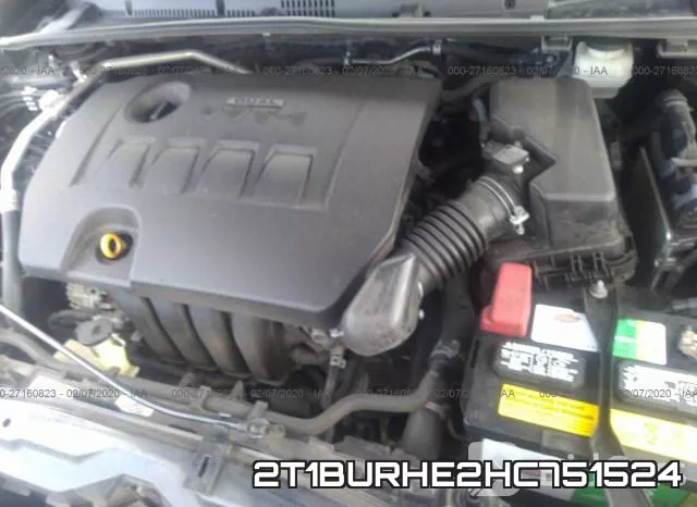 2T1BURHE2HC751524 фото 2
