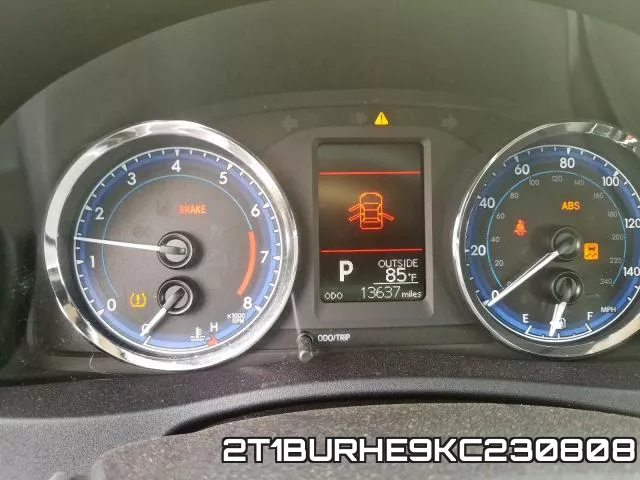 2T1BURHE9KC230808 фото 9
