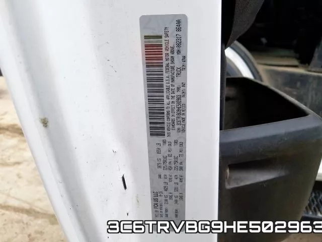 3C6TRVBG9HE502963 фото 2