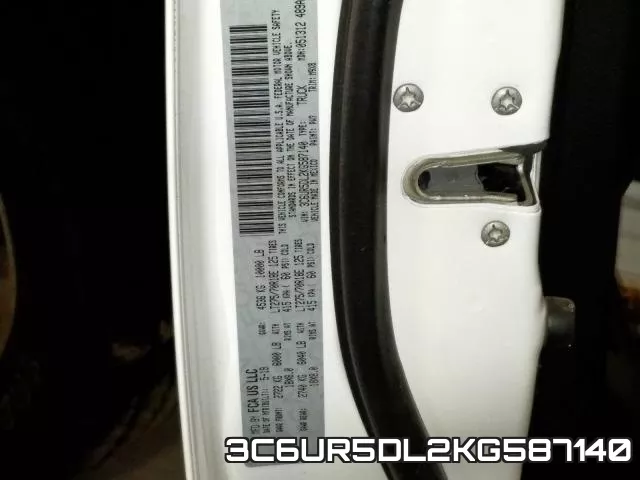 3C6UR5DL2KG587140 фото 2