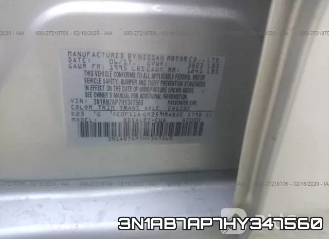 3N1AB7AP7HY347560 фото 10