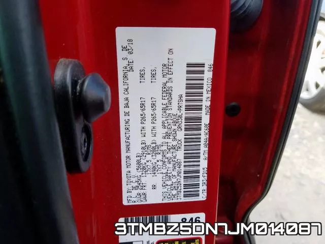 3TMBZ5DN7JM014087 фото 2