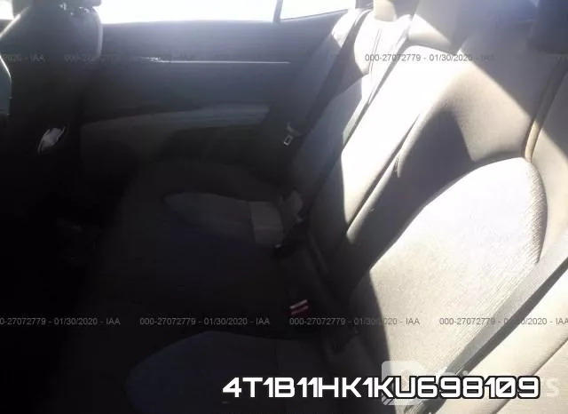 4T1B11HK1KU698109 фото 9