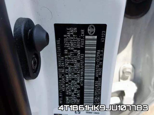 4T1B61HK9JU107783 фото 2