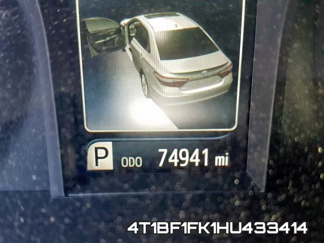 4T1BF1FK1HU433414 фото 9