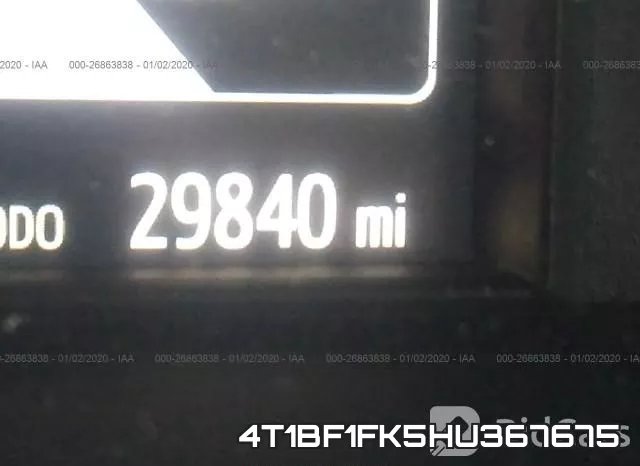 4T1BF1FK5HU367675 фото 8