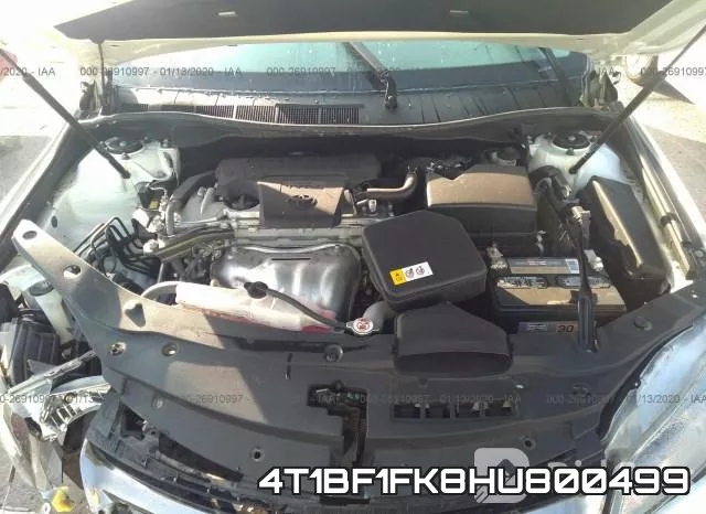 4T1BF1FK8HU800499 фото 2