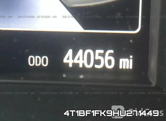 4T1BF1FK9HU271449 фото 8