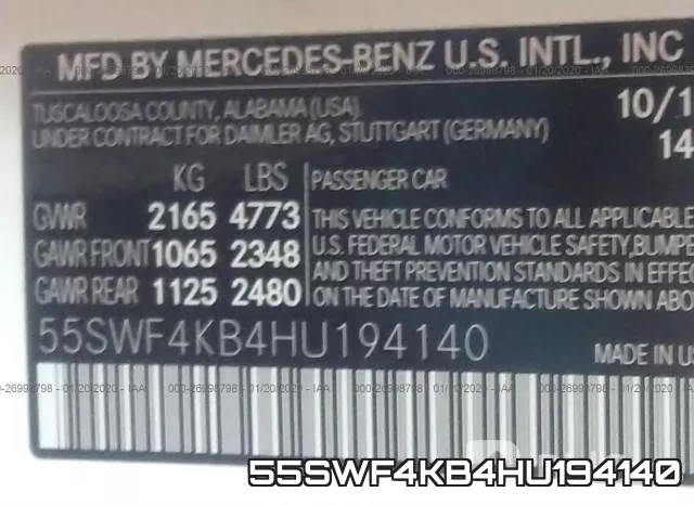 55SWF4KB4HU194140 фото 10