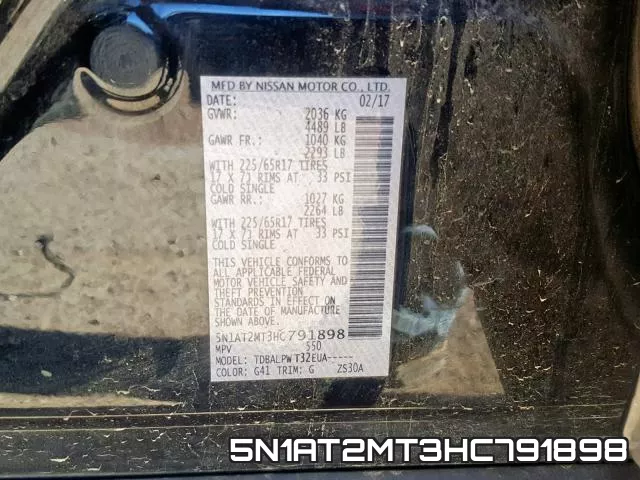 5N1AT2MT3HC791898 фото 2