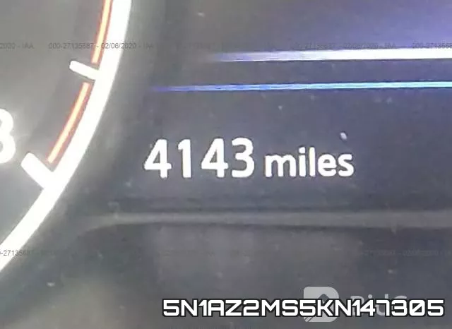 5N1AZ2MS5KN147305 фото 8
