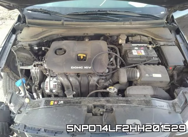 5NPD74LF2HH201529 фото 2