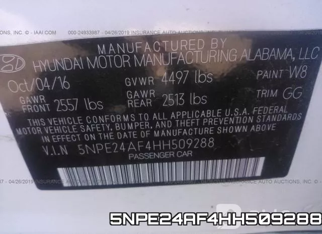 5NPE24AF4HH509288 фото 10