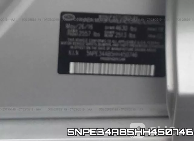 5NPE34AB5HH450746 фото 10